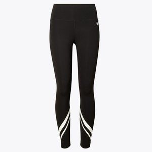 Tory Sport High Rise Sculpt Compression Chevron Leggings - Size M